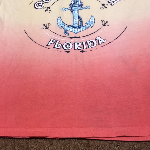 Cocoa Beach Florida Girls XL youth tshirt. EUC - Picture 5 of 8